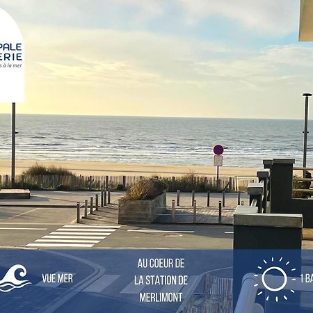 L'Echappee Avec Vue Sur La Mer Merlimont-Plage Esterno foto