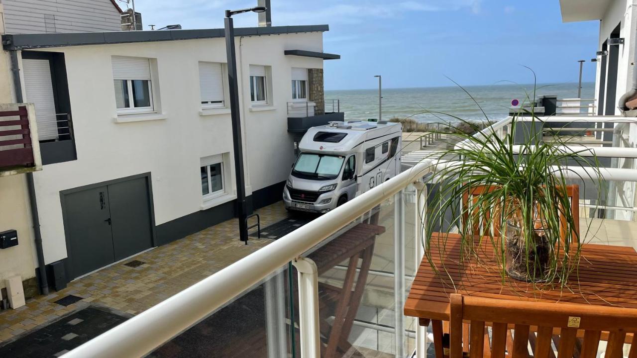 L'Echappee Avec Vue Sur La Mer Merlimont-Plage Esterno foto